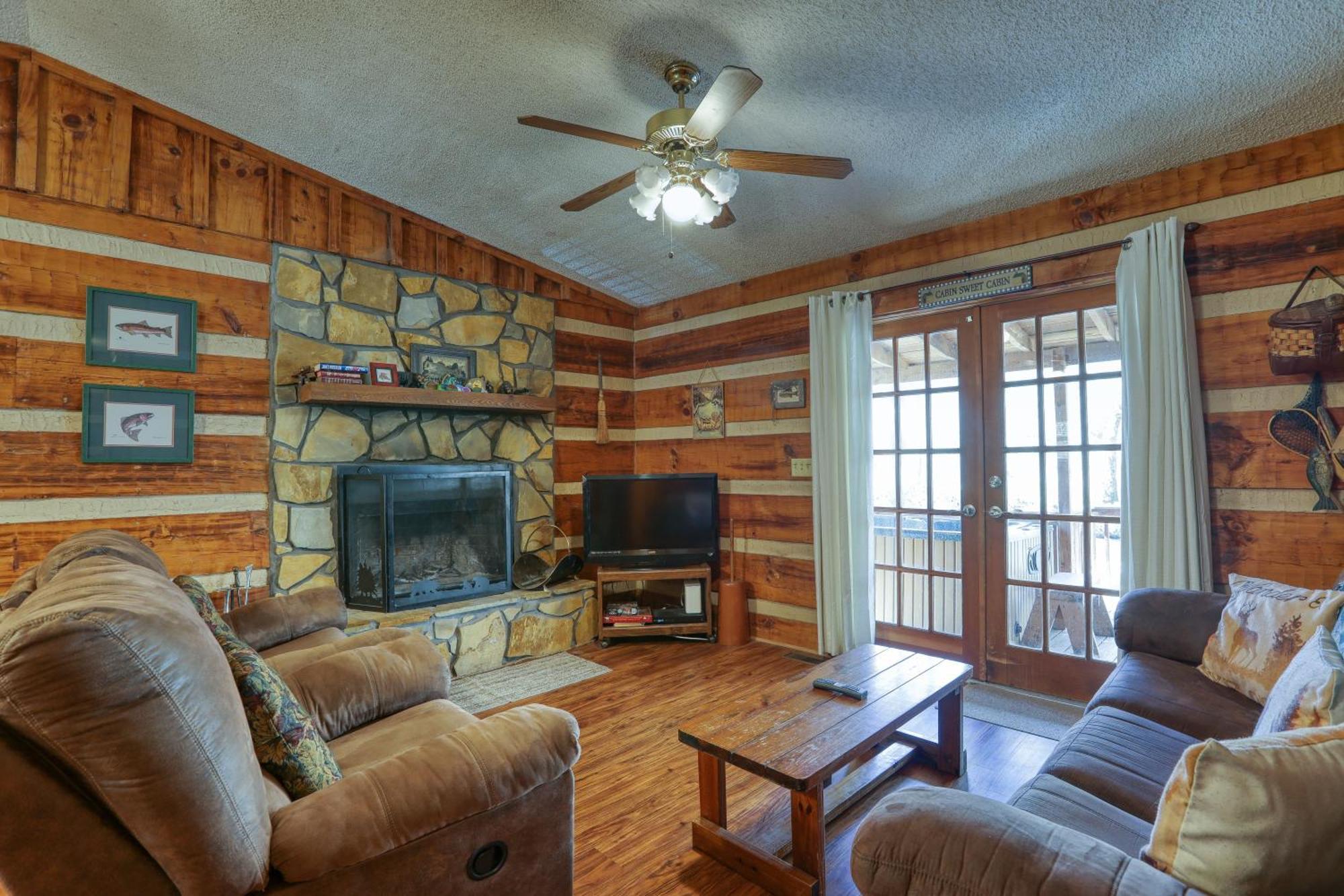 Creekside Memories Cabin Cosby Eksteriør billede