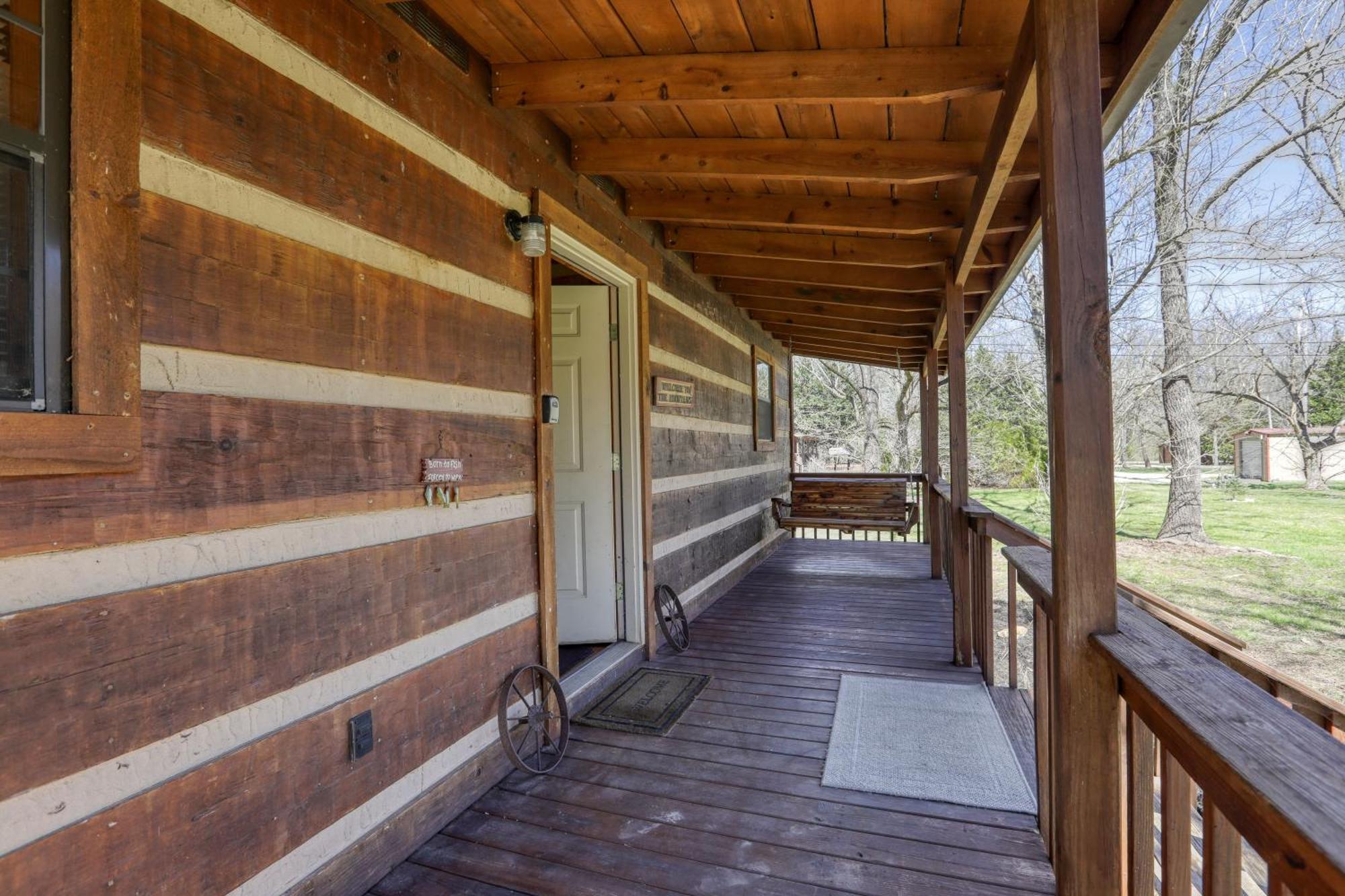 Creekside Memories Cabin Cosby Eksteriør billede