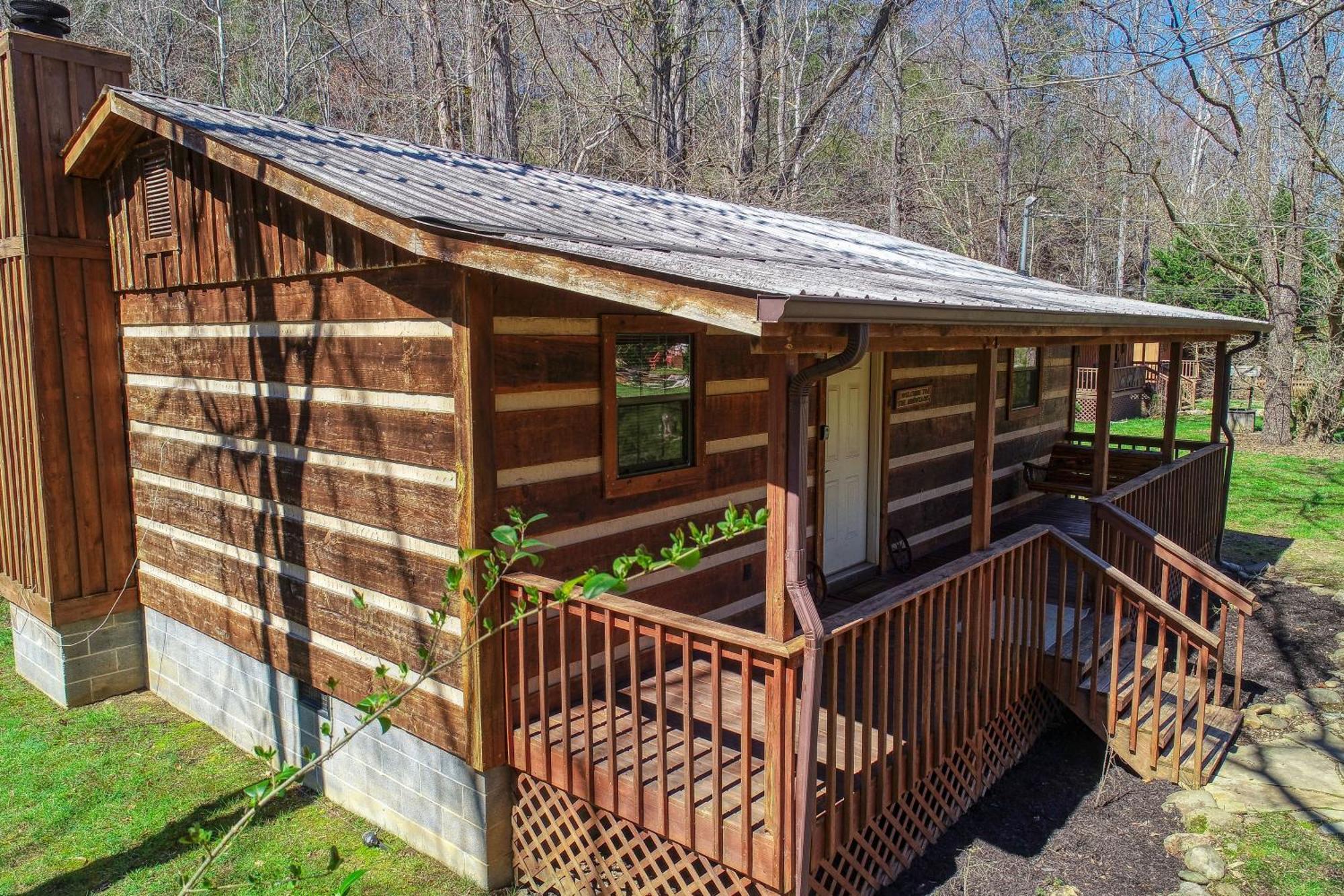 Creekside Memories Cabin Cosby Eksteriør billede